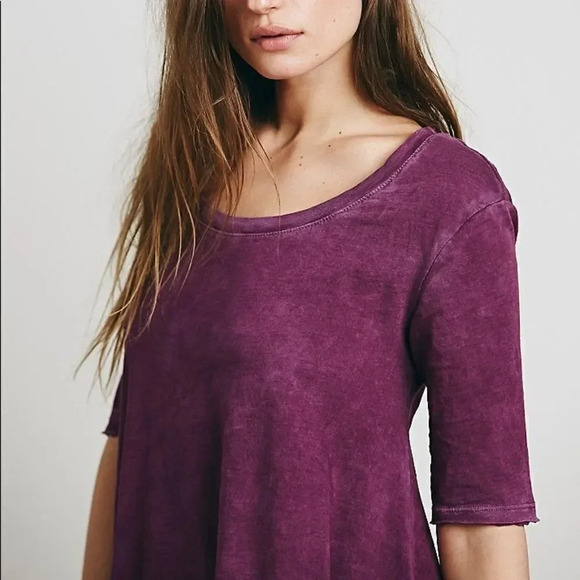 free people melrose swing tee - Picture 1 of 11